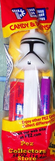 (image for) Clone Trooper Star Wars Series II Pez MIB - Click Image to Close