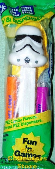 (image for) Storm Trooper Star Wars Series I Pez 1997 MIB - Click Image to Close