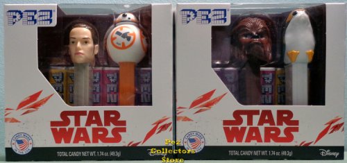 (image for) Star Wars VIII Twin Packs - BB8 and Rey, Chewbacca and Porg