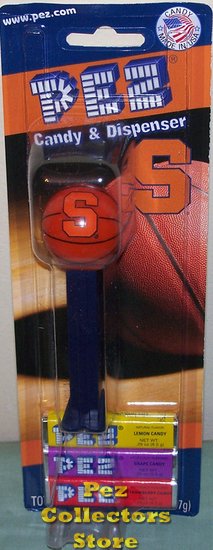 (image for) Syracuse University Orange Basketball Pez 2010 MOC - Click Image to Close