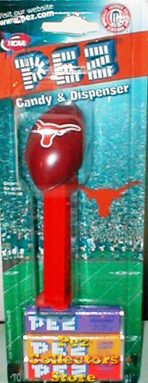 (image for) Texas Longhorns Football Ltd. Ed. Pez MOC - Click Image to Close