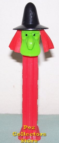 (image for) Three Piece Witch Pez on Red 3.9 Austria thin feet - Click Image to Close