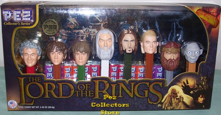 (image for) The Lord of the Rings Pez Gift Set MIP - Click Image to Close