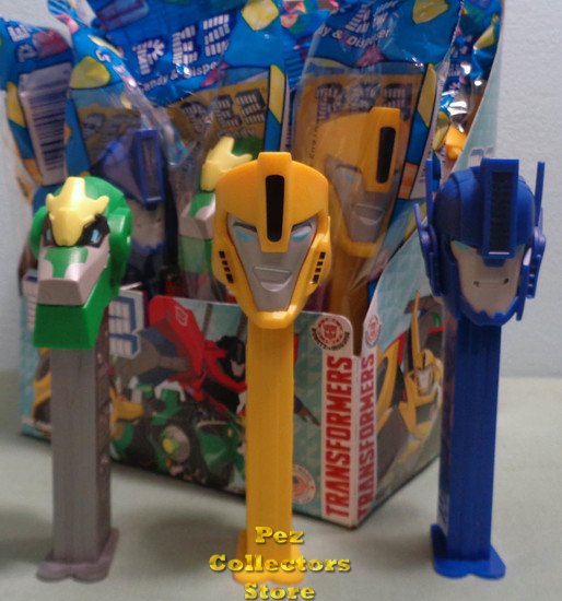 (image for) 2016 Transformers Robots In Disguise Pez MIB - Click Image to Close