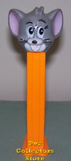 (image for) Tuffy Pez with Elvis Styled Hair Orange stem - Click Image to Close