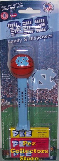 (image for) UNC Basketball Pez 2009 National Champions MOC - Click Image to Close