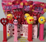 (image for) Valentine's Day Happy Heart, Lady Bug, Love, Kiss Emoji Pez Set