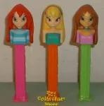 (image for) Winx Club Pez Set of 3 Stella, Flora and Bloom