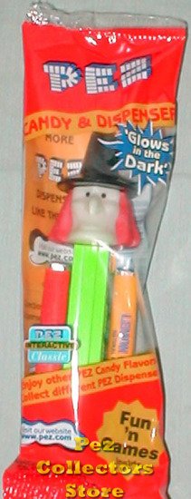(image for) Witch D Pez with Glow in the Dark Face MIP - Click Image to Close