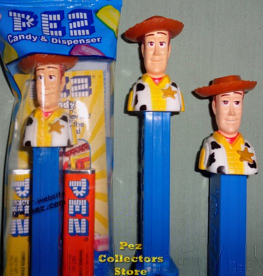 (image for) Woody Toy Story Pez No Spot Variation MIB - Click Image to Close