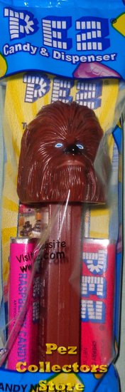 (image for) Wookiee Warrior, Chewbacca or Chewy Pez Mint in Bag!