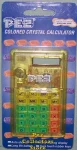 (image for) Yellow Crystal PEZ Calculator