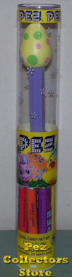 (image for) Yellow Easter Egg Pez Mint in Tube - Click Image to Close