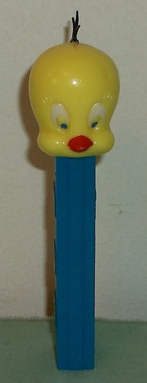 (image for) Tweety A Plastic Eyes long Feather 3.9 No Feet Pez - Click Image to Close