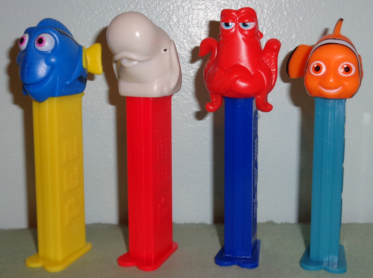 (image for) European Finding Dory Pez - Nemo Dory Hank and Bailey - Click Image to Close