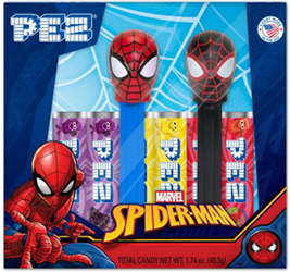 Spiderman and Miles Morales Pez Twin Pack