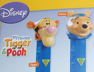 Pooh and Tigger Sleuth Pez