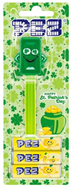 European Limited Edition Exclusive St. Patrick's Day Pez Mascot