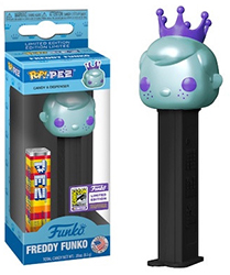 San Diego Comic Convention Freddy Funko POP PEZ