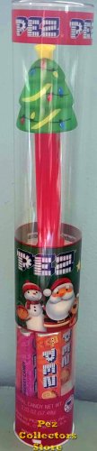 2023 Christmas Tree with Lights Pez Mint in Tube