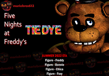 Five Nights at Fredy's Tie Dye