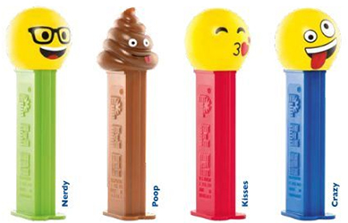 2023 European Emoji pez set