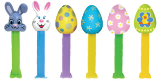 Easter Pez in Tubes