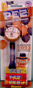 Happy New Year 2023 Clock Pez