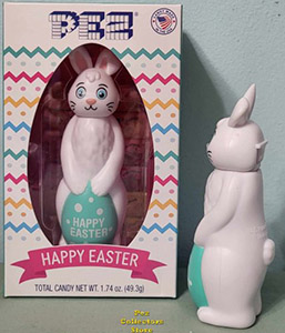 Full Body Easter Bunny Pez Ornament in Gift Box