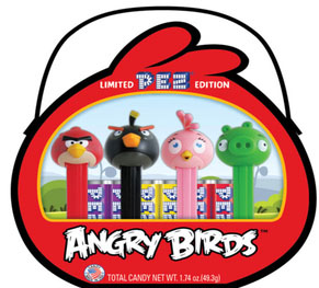 Angry Birds Pez Tin Back
