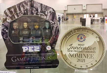 Game of Thrones Pez Gift Tin Most Innovative New Product Award Nominee