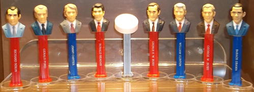 President Pez from Volume 8 and 9 with Presidential Seal Pez