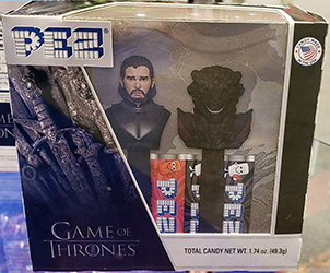 Game of Thrones Jon and Drogon Pez Twin Pack