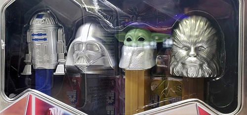Star Wars Platinum Pez in 100 Years of Disney Gift Tin