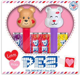 2023 Valentine Bears Pez Twin Pack