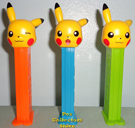 European Pokemon Pikachu Pez Set