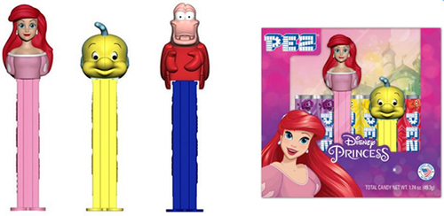 Little Mermaid Pez Assortment and Twin Pack
