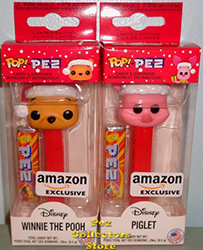 Amazon Exclsive Disney Holiday Pooh and Piglet POP! PEZ