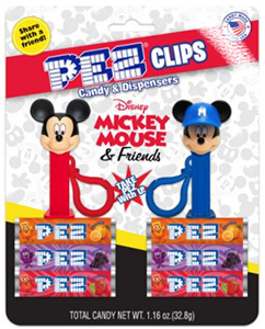 Mini Mickey Pez Clips