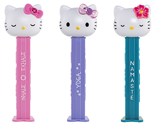 2023 European Hello Kitty Yoga Pez Set