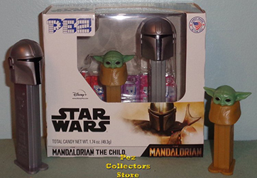 2020 Mandalorian and The Child Pez Twin Pack