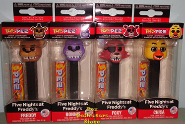 Five Nights At Freddys POP! PEZ Bundle