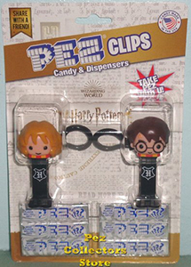 Harry Potter mini Pez Backpack Clips
