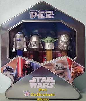 Star Wars Platinum Pez Gift Tin