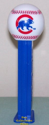 (image for) Chicago Cubs with Cub Major League Baseball Pez Loose