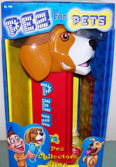(image for) Smiling Beagle Pez for Pets Dog Treat Dispenser