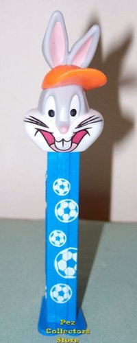 (image for) Bugs Bunny Soccer from World Cup series Blue Stem Pez