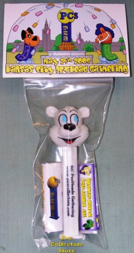 (image for) 2008 KC PezHead Gathering Icee Dispenser and Candy Packs