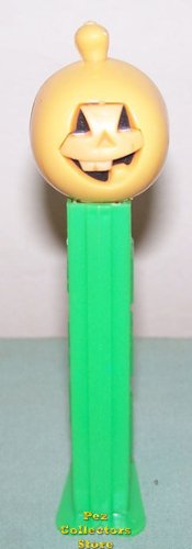 (image for) Die Cut Face Pumpkin A Pez 3.9 TF Green Austria Stem