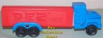 (image for) D Series Truck R1 Blue Cab on Red Trailer Pez